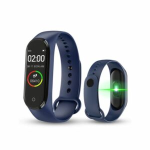Shopa Shopa.tn Chopa Jumia Smart Band M4 Fitness bleu Achat Smart Watches paiement à la livraison