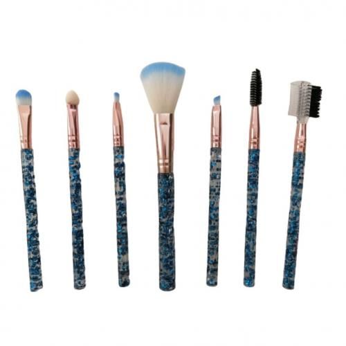 Pack de 7 pinceaux maquillage - Bleu paquet de pinceaux maquillage pack de pinceaux pinceaux maquillage Shopa Shopatn Jumia Amazon paquet de pinceaux pas cher 