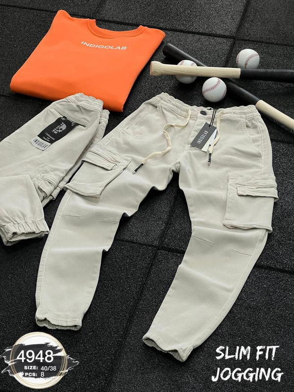Pantalon Style-Jeans Quatre Poches - Beige pantalon homme shopa shopatn Jumia Amazon