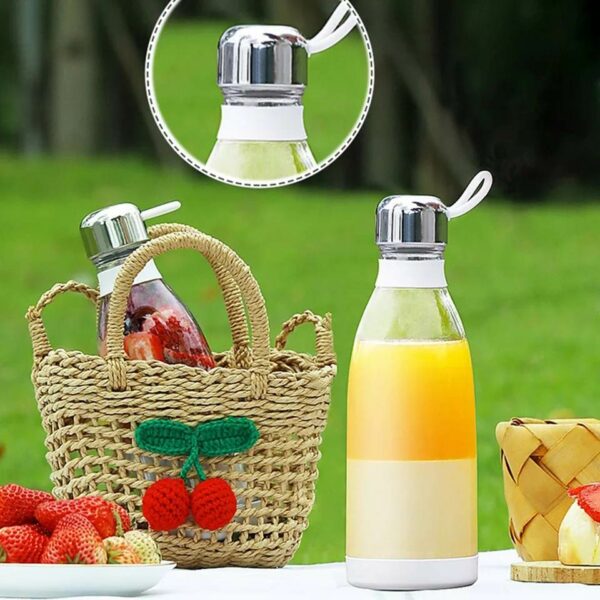 bouteille bouteille juci bouteille de fruit Bouteille blender portable – FRESH JUICE prix bouteille de jux shopa shopa tn jumia Amazon