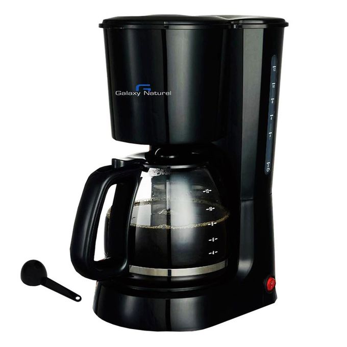 Galaxy Naturel Machine à café à filtre – 1000W – 1200 ml – Noir – shopa shopatn jumia 