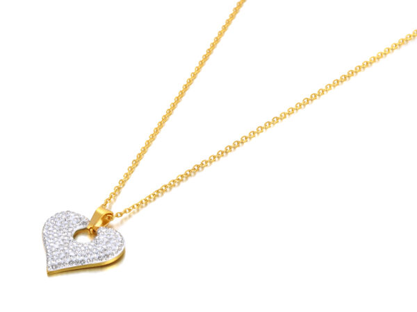 Collier cœur collier pour femme prix shopa shopatn jumia